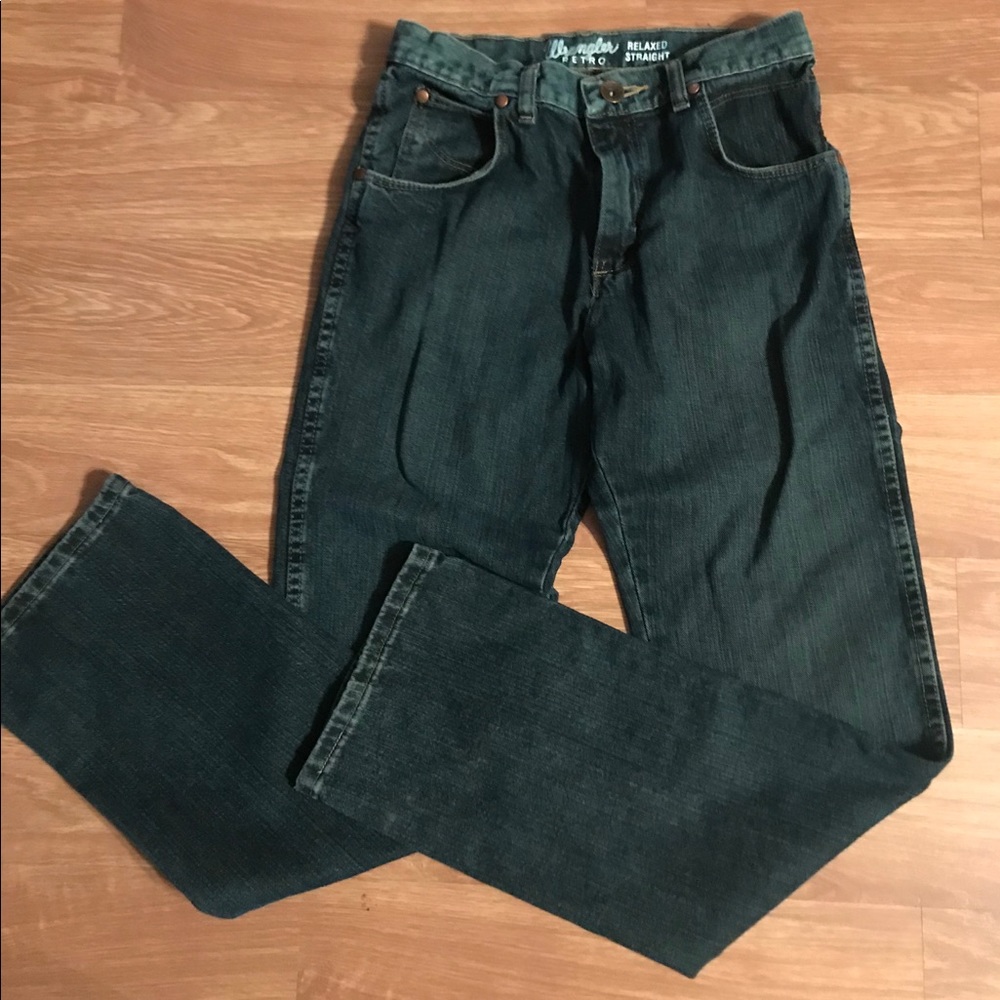 WRANGLER RETRO Relaxed Fit Jeans Sz 16 Regular
